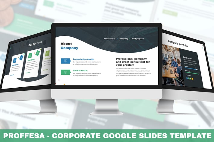 Proffesa - Corporate Google Slides Template