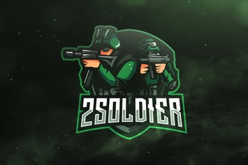 2 Soldier Sport and Esports Logos