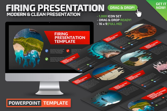 Firing Powerpoint Presentation Template