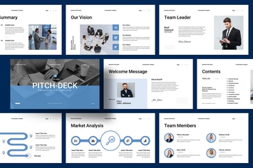 Pitch Deck Keynote Template