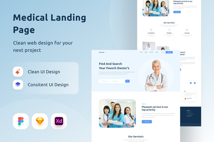 Medical Landing Page