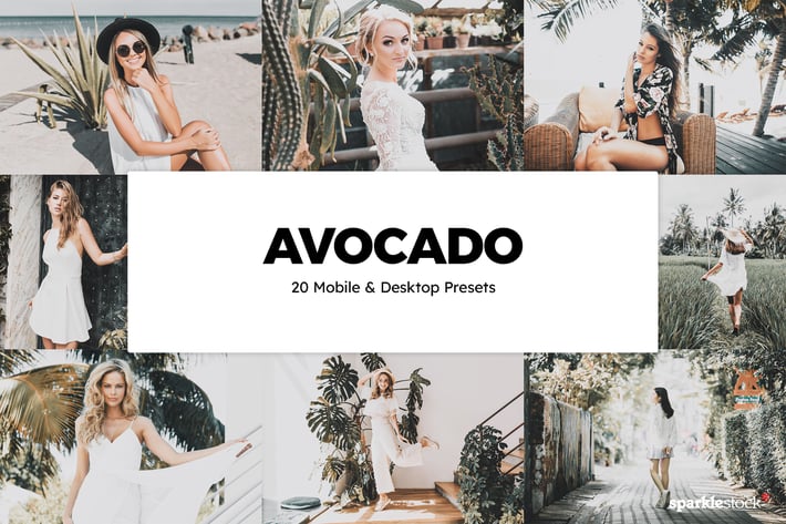 20 Avocado Lightroom Presets & LUTs