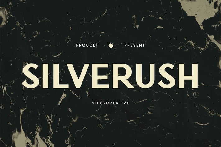 Silverush - Classic Elegant Sans Serif - Logo Font