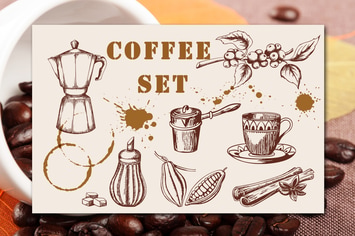 Vintage Coffee Set