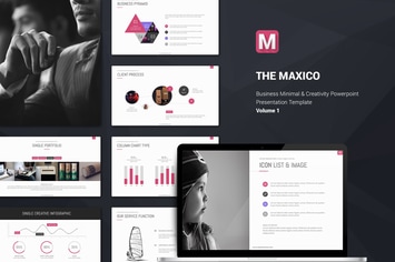 Maxico - Creative Presentation Template (PPTX)
