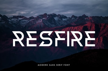 Resfire - Modern Sans Serif