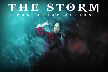 The Storm Photoshop Action
