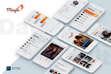 Mingle Dating UI Kit