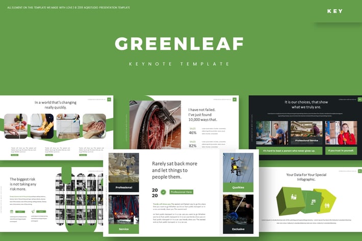 Greenleaf - Keynote Template