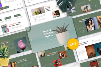 Moistu - Creative Keynote Templates