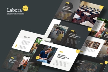 Labora - Education Theme Powerpoint Template