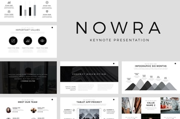 Nowra Minimal Keynote TEmplate