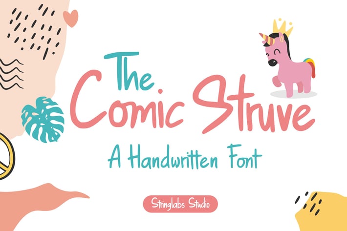 The Comic Struve - Playful Kids Font