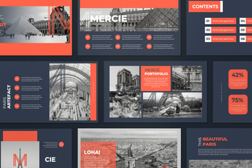 Mercie - Minimal Business Powerpoint