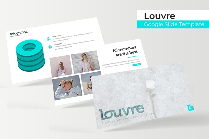 Louvre - Google Slide Template