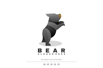 Bear Gradient Logo