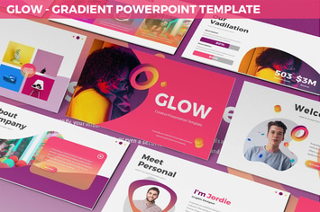 Glow - Gradient Powerpoint Template