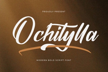 Ochitylla Modern Script Font