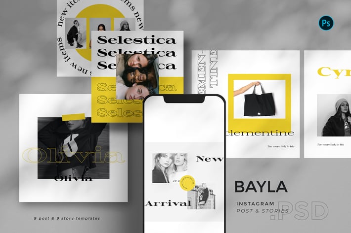 Bayla - Instagram Template Set