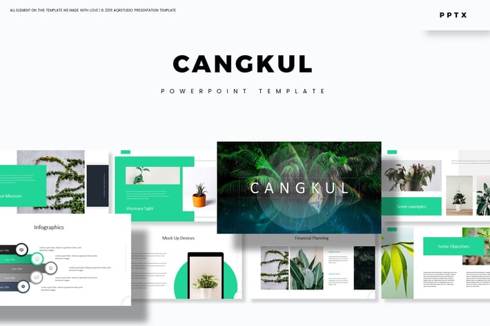 Cangkul - Powerpoint Template