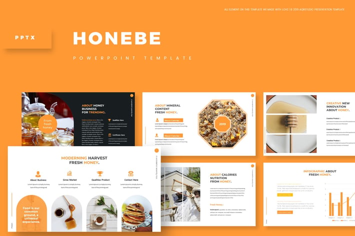 Honebee - Powerpoint Template