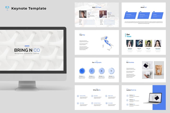 Bring N Co - Corporate Keynote Template