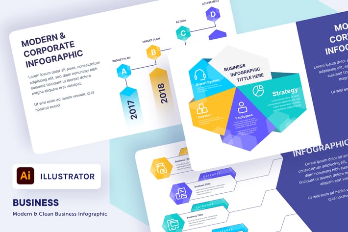 myAsset - Business Corporate Infographic