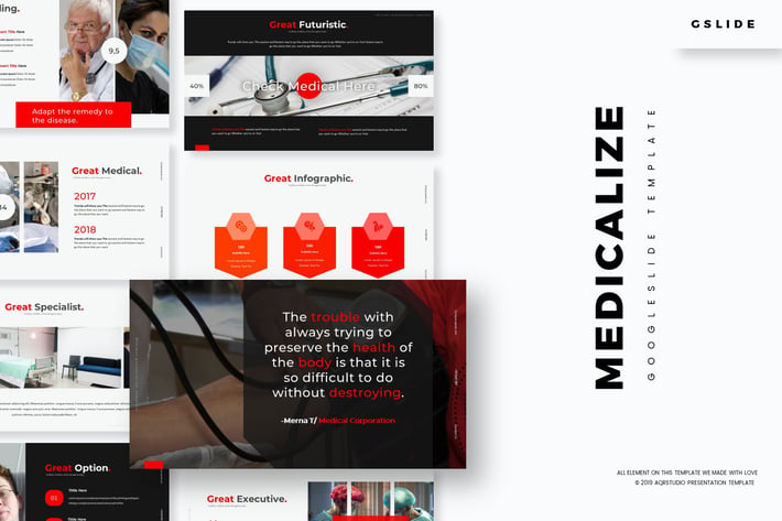 Medicalize - Google Slides Template