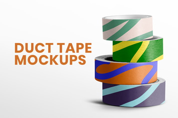 Duct tape mockup