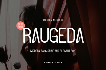 Raugeda - Sans Serif Font