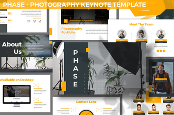 Phase - Photography Keynote Template