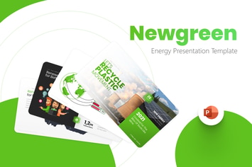 Newgreen Energy Powerpoint Template