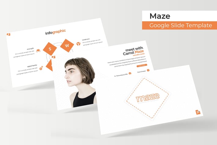 Maze - Google Slide Template