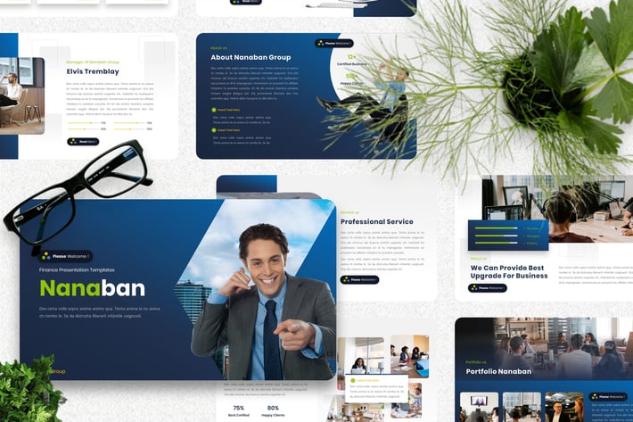 Nanaban - Finance Keynote Template