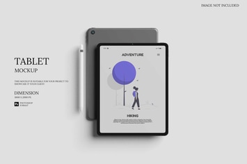 Elegant iPad / Tablet - Mockup