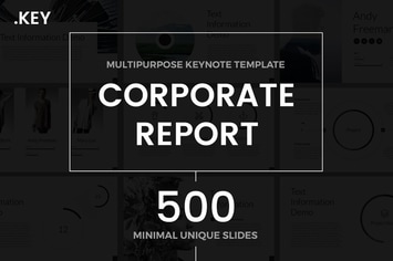 Corporate Report Keynote Template