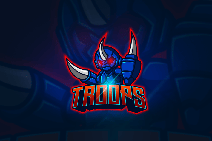 Troops - Mascot & Esport Logo