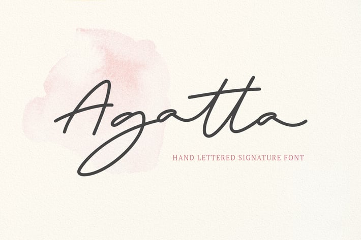 Signature Font