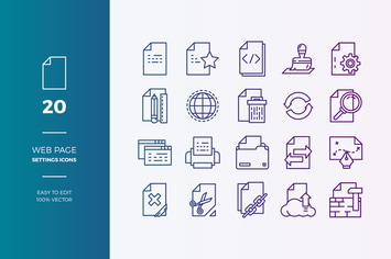 Website Icons Set