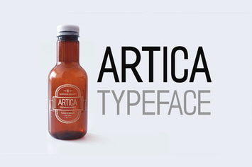 ARTICA - Display / Sans-Serif Typeface + Web Font