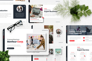 Bonfeur - Proposal Business Powerpoint Templates