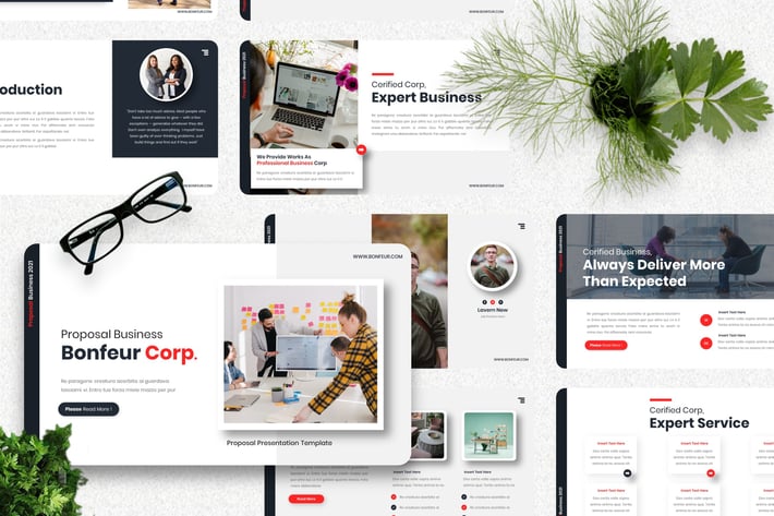 Bonfeur - Proposal Business Powerpoint Templates