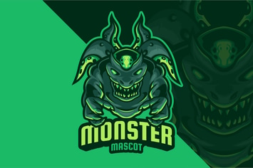 Monster Mascot Logo