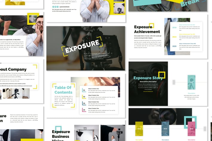 Exposure - Business Template Prensentation