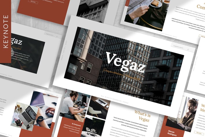 Vegaz - Business Keynote Template
