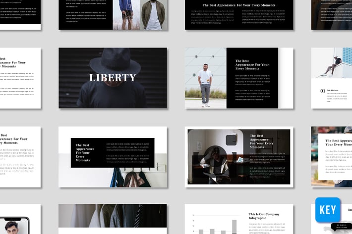 Liberty Men Fashion Presentation - (KEY)