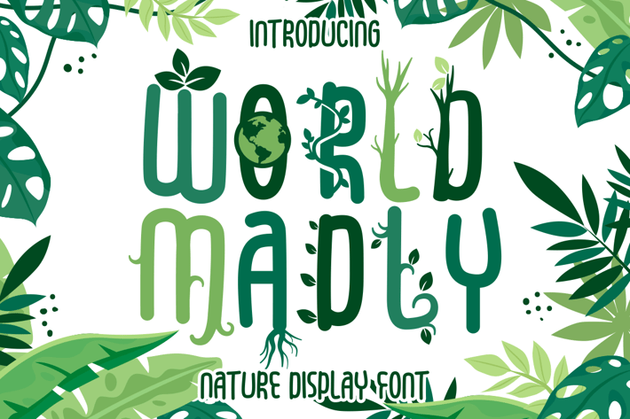World Madly - Display Font