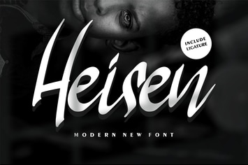 Heisen | Modern New Font
