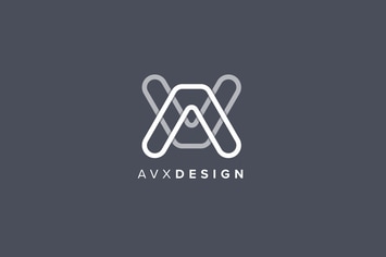 AVX Design Letter Logo Template