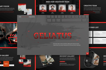 Gelatius - Multipurpose Powerpoint Template